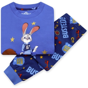 1766966903 disney pyjama garcon zootopie ensembles de pyjama garcon judy hopps pyjamas coton manche longue