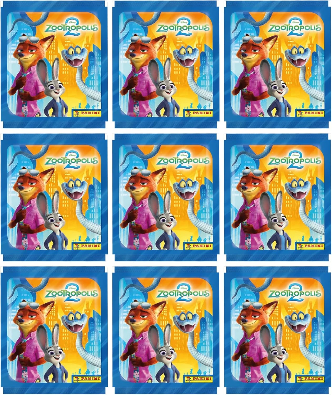1767042722 panini zootopie 2 blister 8 pochettes