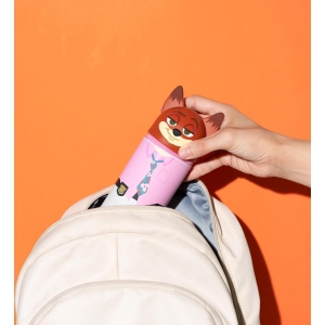 1767044282 grupo erik trousse scolaire disney zootopie nick wilde trousse extensible en silicone pour la rentree scolaire fou