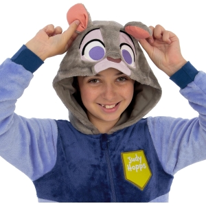 1767050772 disney grenouillere enfant avec oreilles 3d pyjama combinaison enfant zootopie surpyjama fille judy hopps