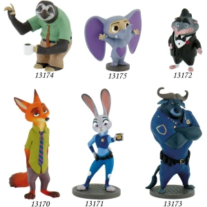 Bullyland b13175 figurine finnick zootopie disney 7 cm