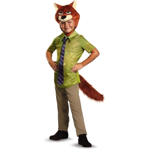 Disguise Nick Wilde Classic Zootopia Disney Costume, X-Small/3T-4T