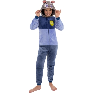 Disney grenouillere enfant avec oreilles 3d pyjama combinaison enfant zootopie surpyjama fille judy hopps