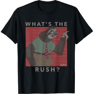 Disney Zootopie Flash What's The Rush T-Shirt