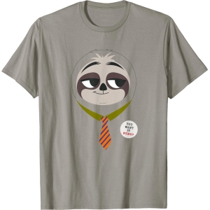 Disney Zootopie Flash the Sloth Face T-Shirt