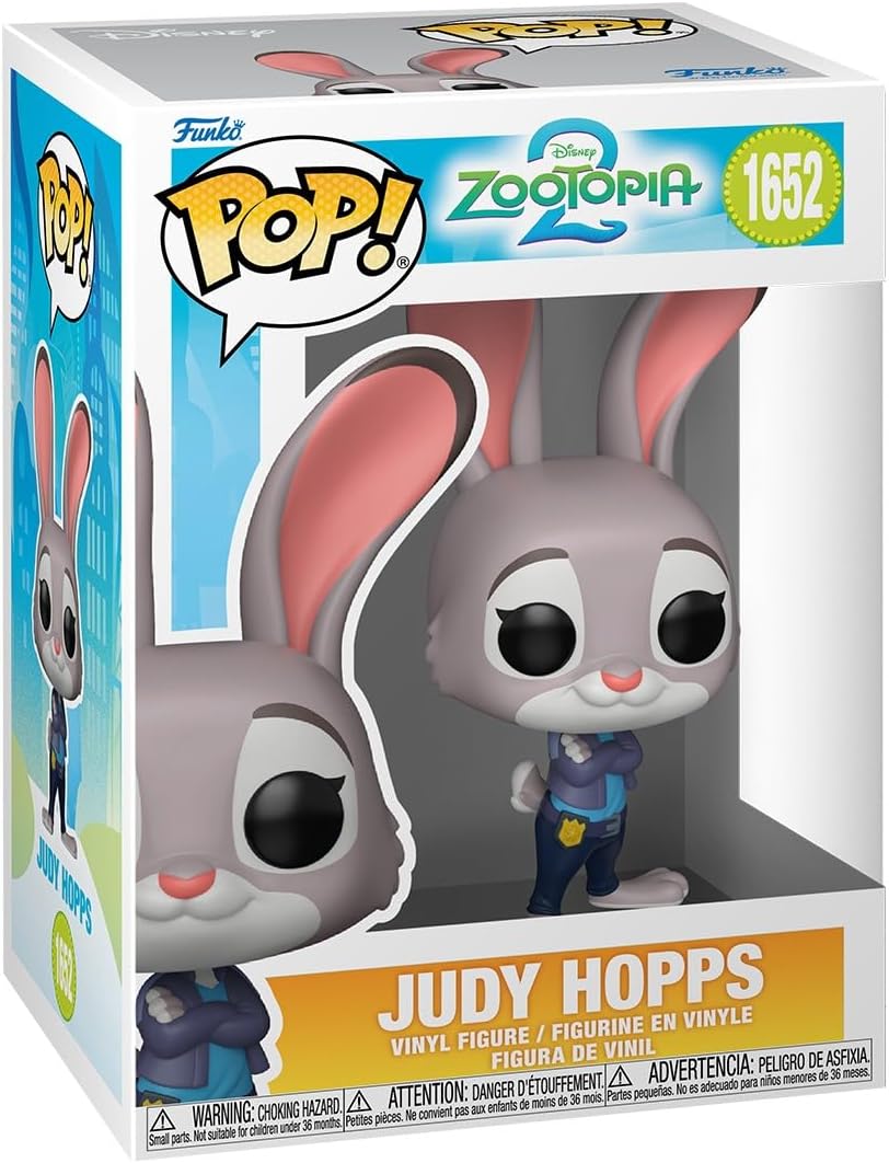 Funko Pop! Disney: Zootopie 2- Judy Hopps - Figurine en Vinyle à Collectionner - Idée de Cadeau - Produits Officiels - Jouets pour Les Enfants et Adultes