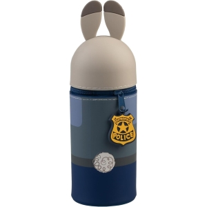 Grupo erik trousse scolaire disney zootopie judy hopps trousse extensible en silicone pour la rentree scolaire fournitures de