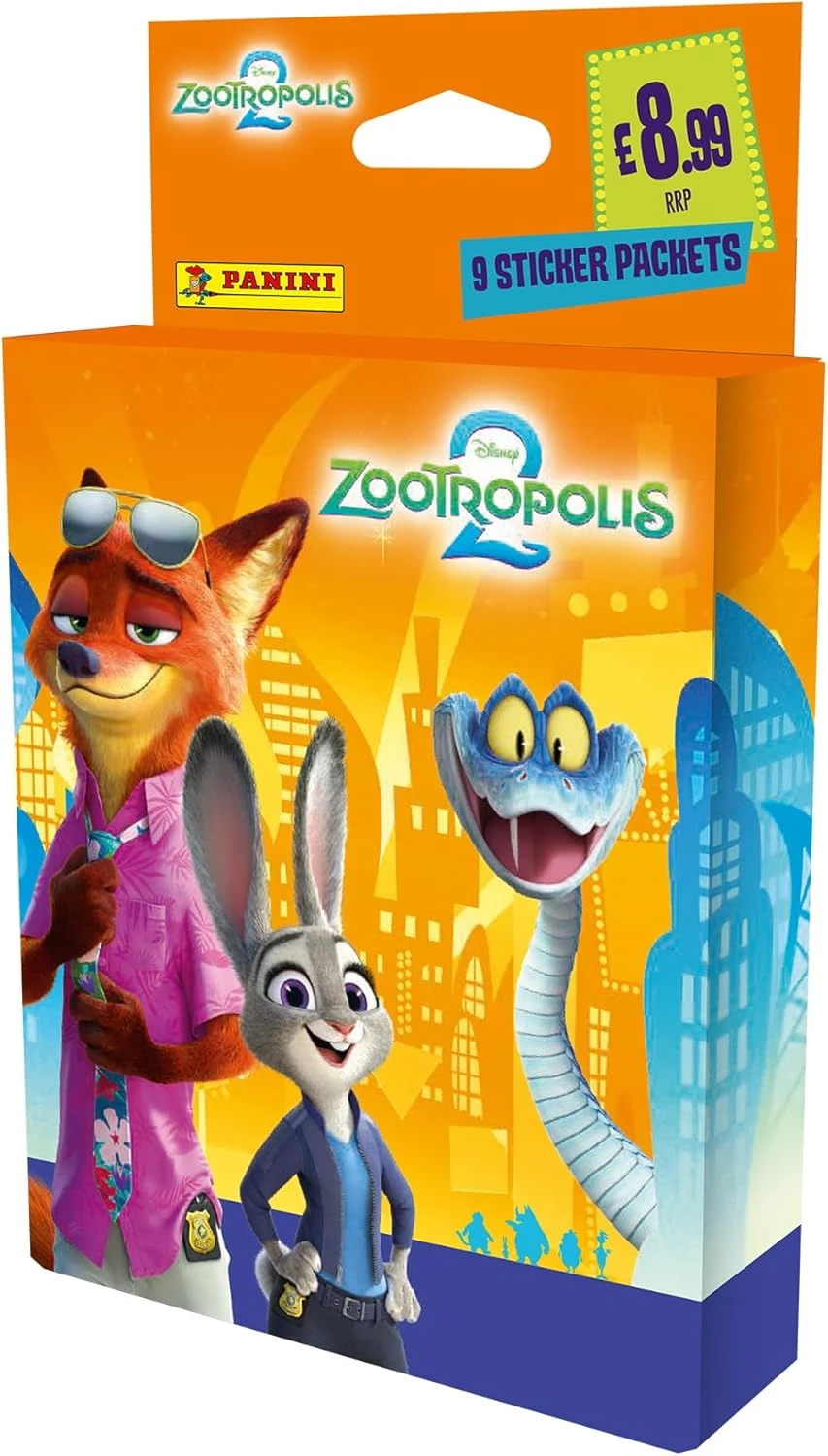 Panini ZOOTOPIE 2 Blister 8 Pochettes