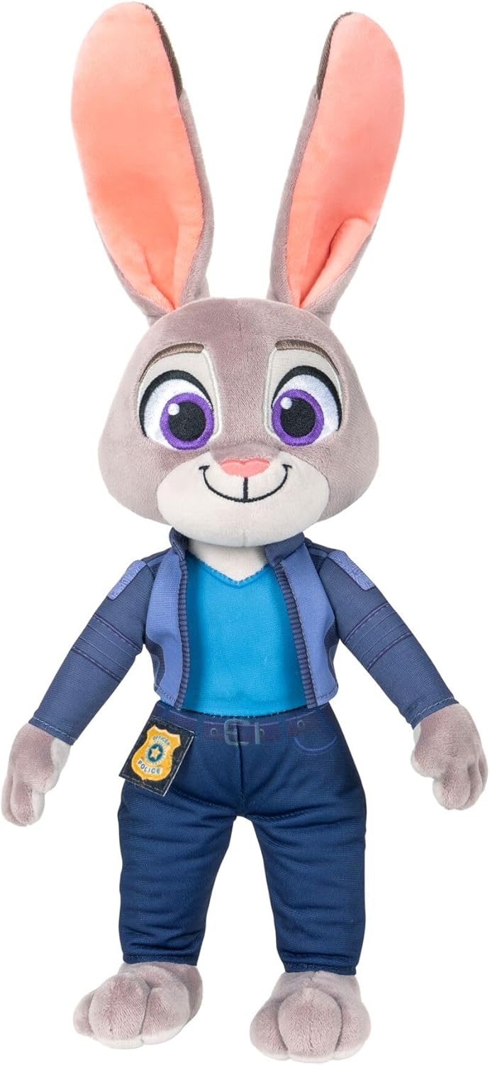 1768437389 zootopie 2 judy hopps peluche interactive zootopie 2 de disney de 35 cm plus de 10 sons et phrases jouets en peluc