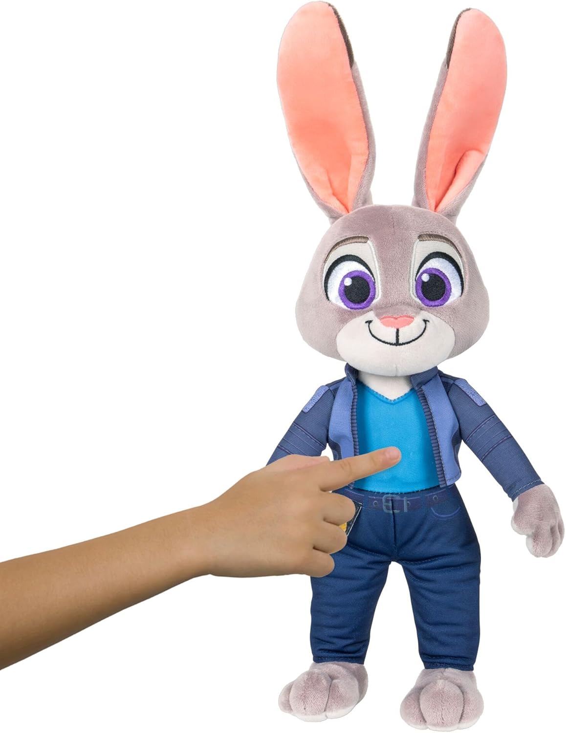 Zootopie 2 judy hopps peluche interactive zootopie 2 de disney de 35 cm plus de 10 sons et phrases jouets en peluche pour enf