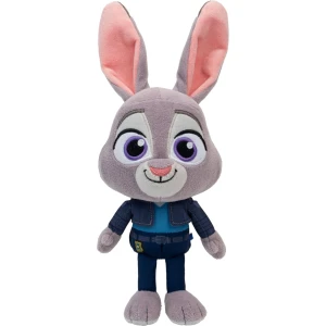 Zootopie 2 Judy Hopps, Peluche Zootopie 2 de Disney de 20 cm - Jouets dérivés du Film, Animal en Peluche pour Enfants et collectionneurs - Convient aux Enfants de Plus de 3 Ans
