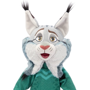 Peluche Pawbert Lynxley Zootopie 2 - Lynx des Bois avec Pull Zigzag - Disney Store 45cm