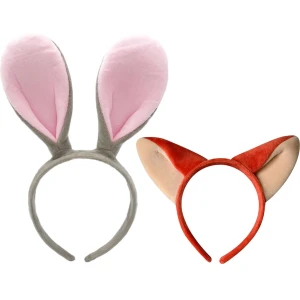 Bandeau Oreilles Lapin et Renard Zootopie - Déguisement Enfant