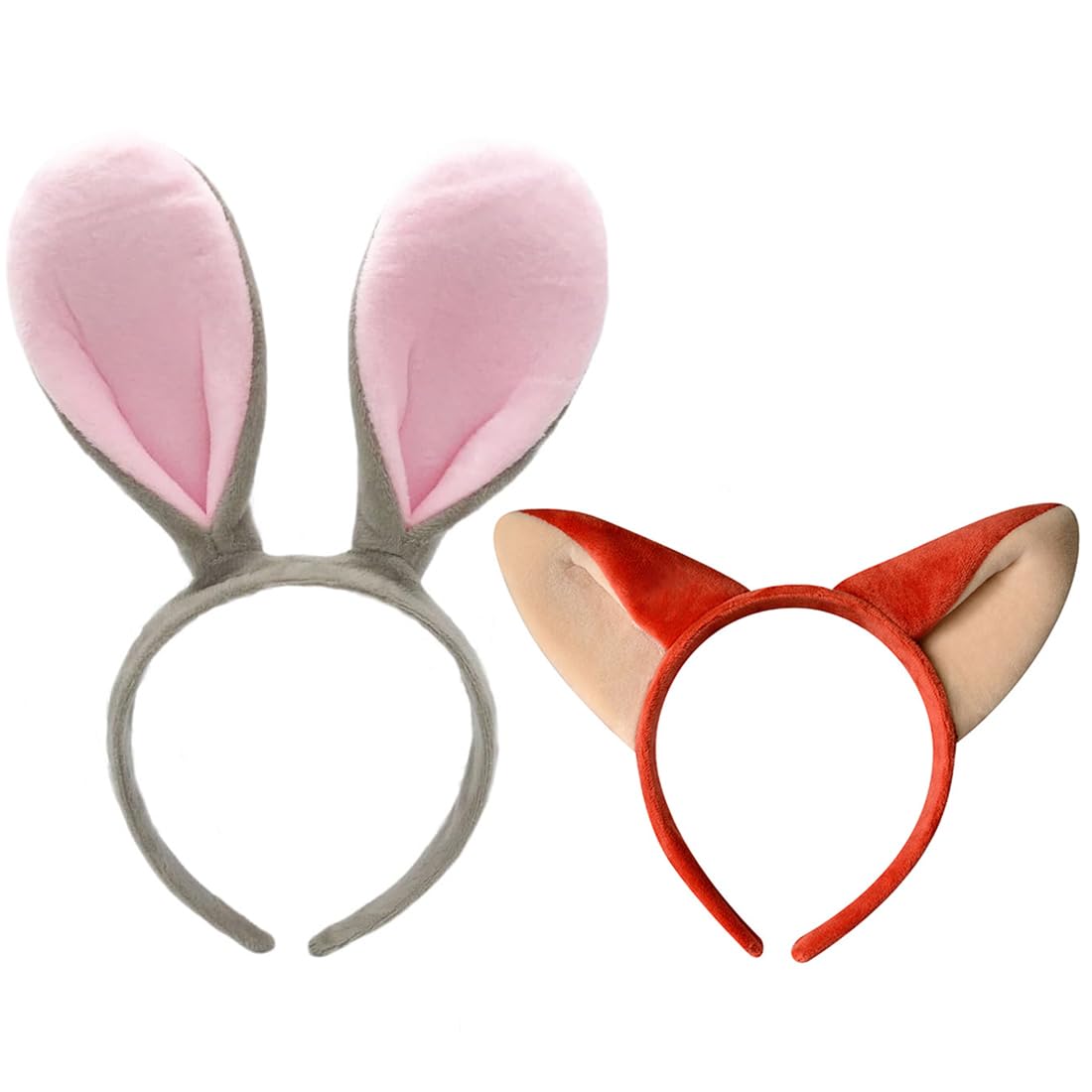 Bandeau Oreilles Lapin et Renard Zootopie - Déguisement Enfant