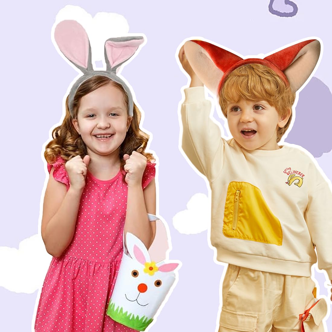 Bandeau Oreilles Lapin et Renard Zootopie - Déguisement Enfant – Image 5