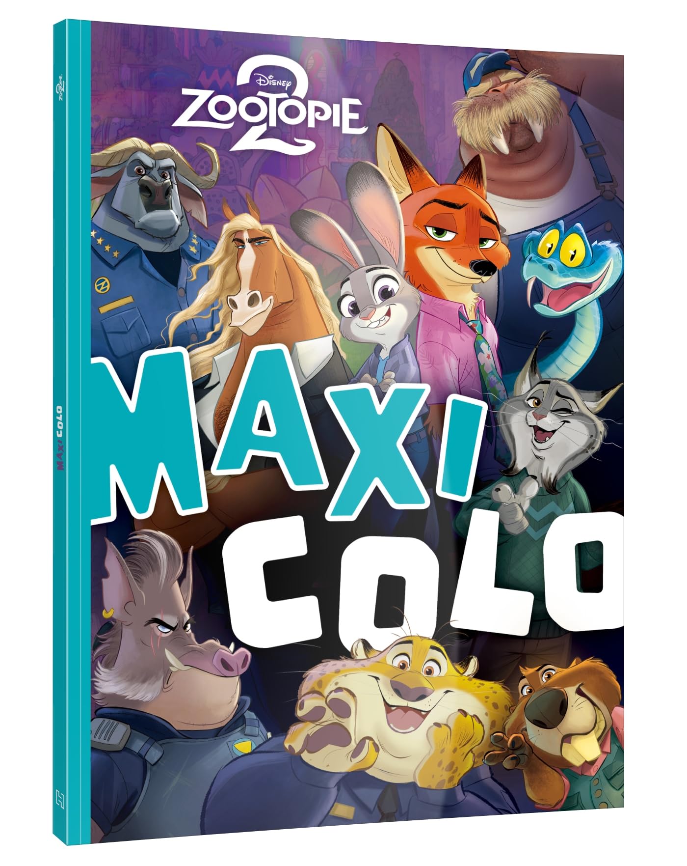 Livre Coloriage Zootopie 2 - Maxi Colo Disney – Image 2