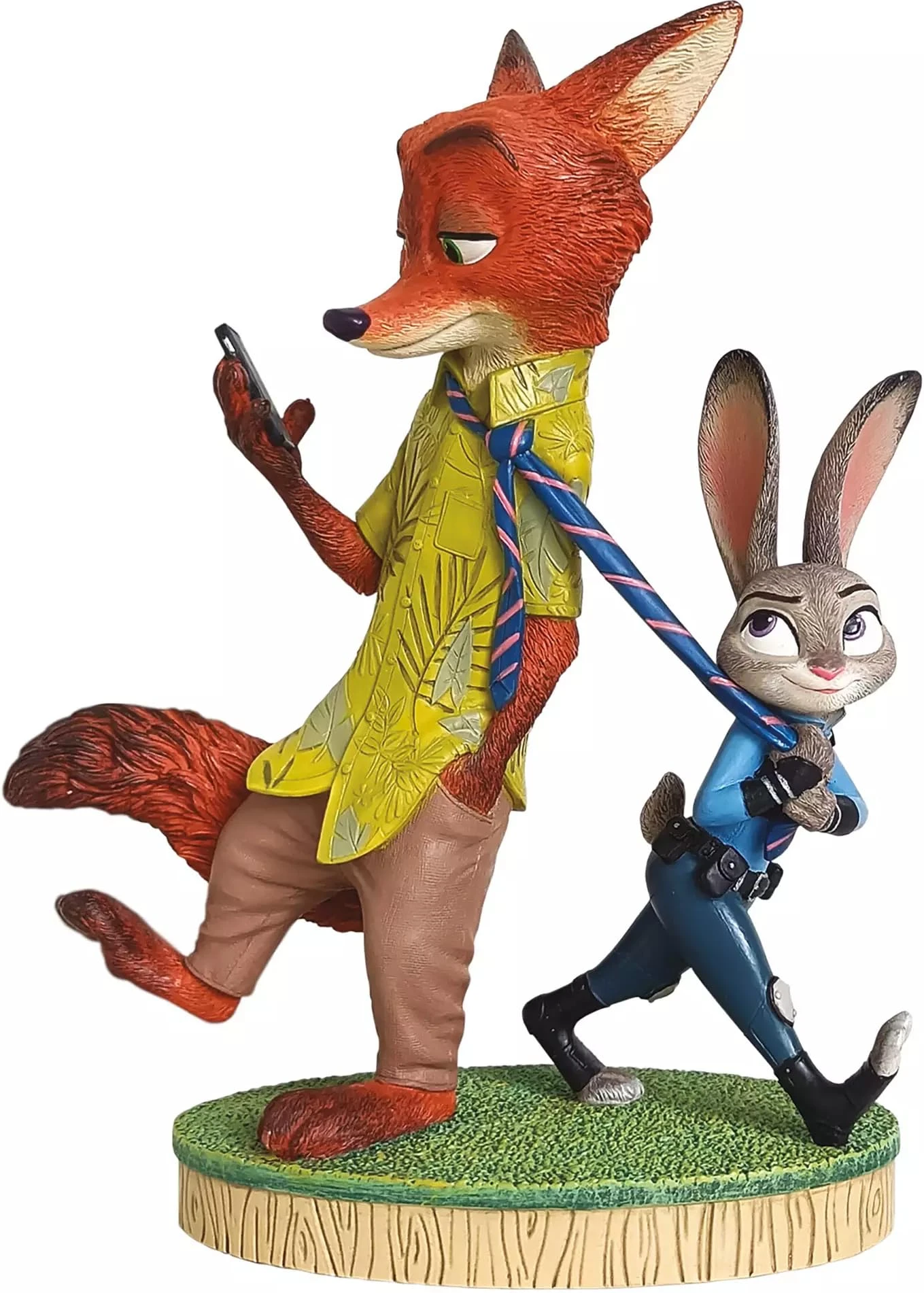 Figurine Zootopie Nick et Judy Debout 20 cm - Collection Disney Showcase