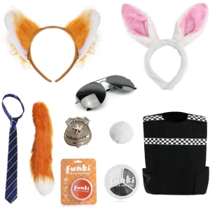 Déguisement Zootopie Enfant - Gilet Police Judy Hopps et Nick Wilde