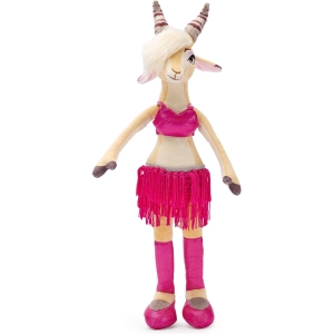 Peluche Gazelle Zootopie 20 cm - Tenue Rose Franges