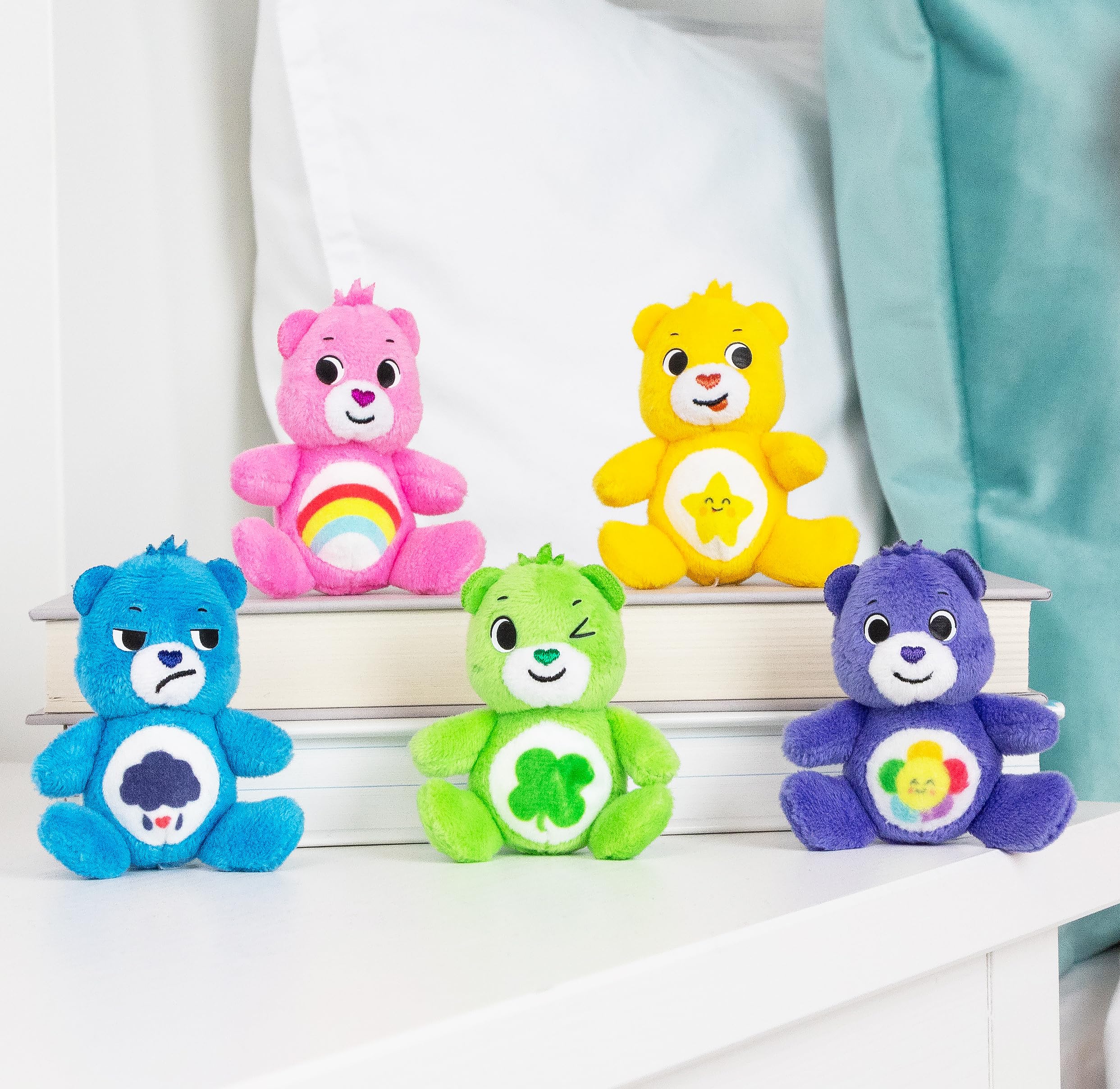Mini Peluches Care Bears Zootopie - Coffret 5 Oursons à Collectionner – Image 2