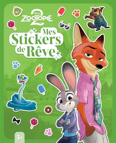 Livre Stickers Zootopie - Mes Stickers de Rêve