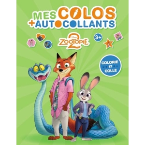 Livre Activités Zootopie - Coloriage et Stickers
