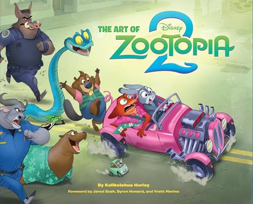 Livre Zootopie - The Art of Zootopia 2