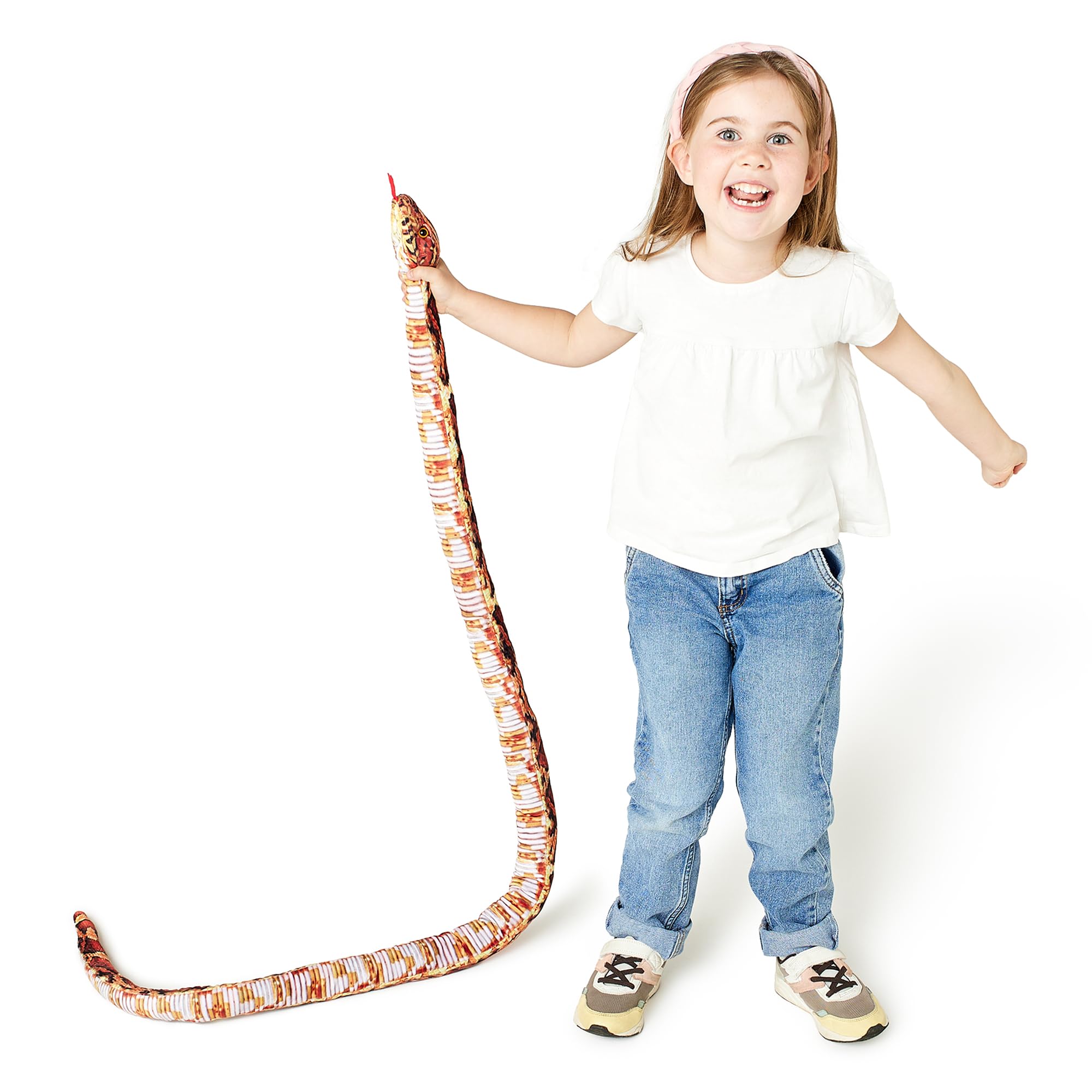 Peluche Serpent Zootopie 180 cm - Collection Animaux Savane – Image 5