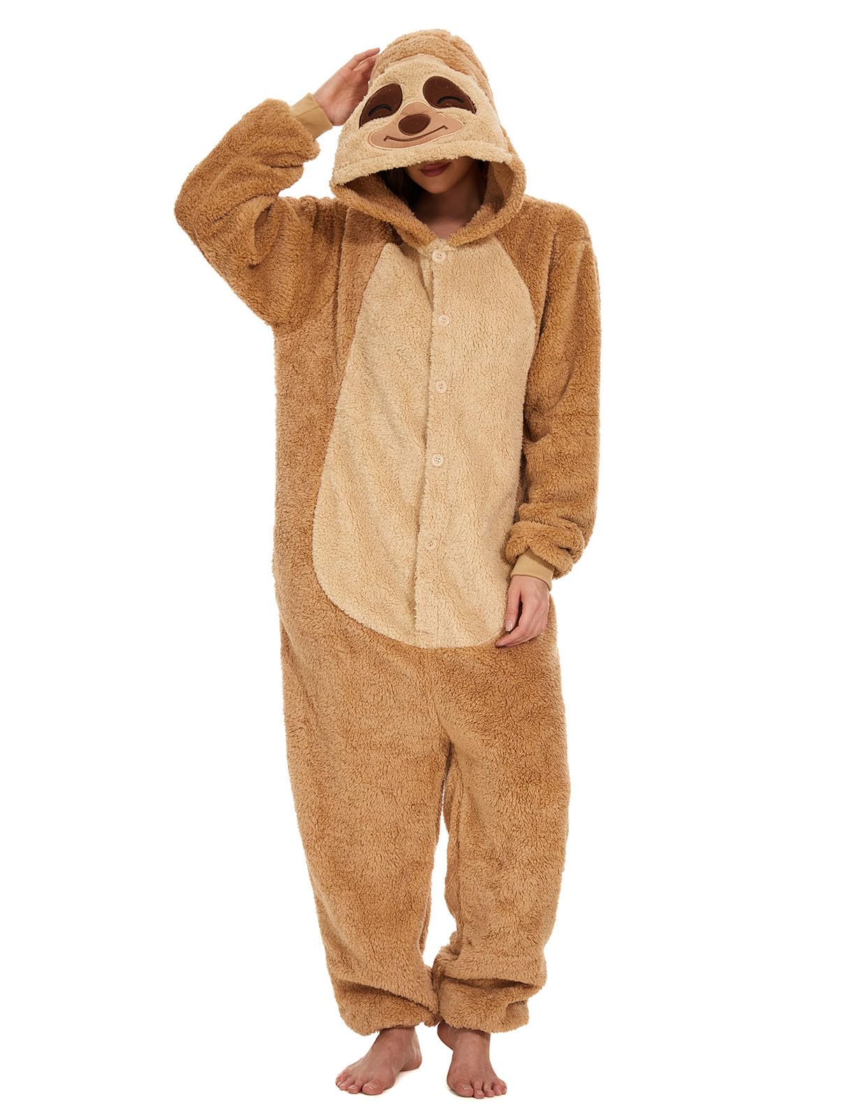 Pyjama Cosplay Zootopie Nick Wilde Adulte Chaud et Doux
