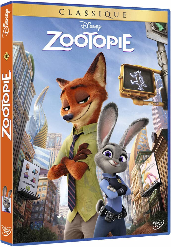 DVD Zootopie - Film Disney