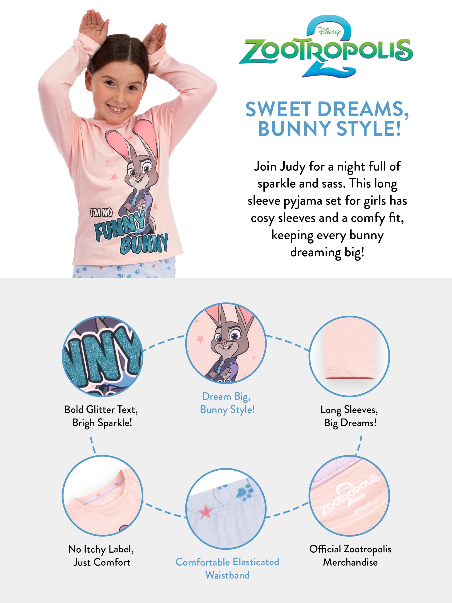 Pyjama Fille Zootopie Judy Hopps - Coton – Image 4