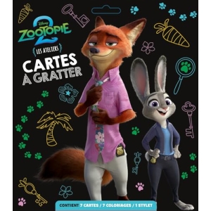 Pochette Cartes à Gratter Zootopie 2 - Les Ateliers Disney