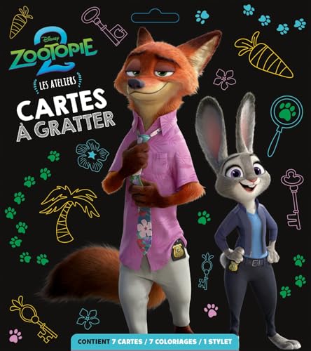 Pochette Cartes à Gratter Zootopie 2 - Les Ateliers Disney
