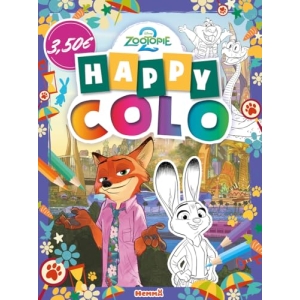 Livre Coloriage Zootopie - Happy Colo 5 ans