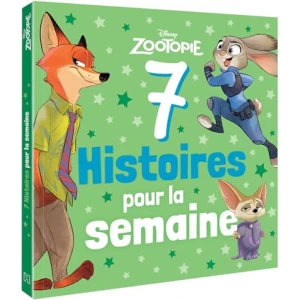 Livre Zootopie 7 Histoires pour la Semaine - Hachette Jeunesse