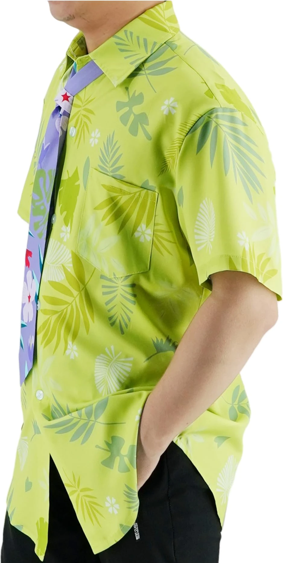 Déguisement Nick Wilde Zootopie Homme - Chemise Cravate Oreilles Queue – Image 3