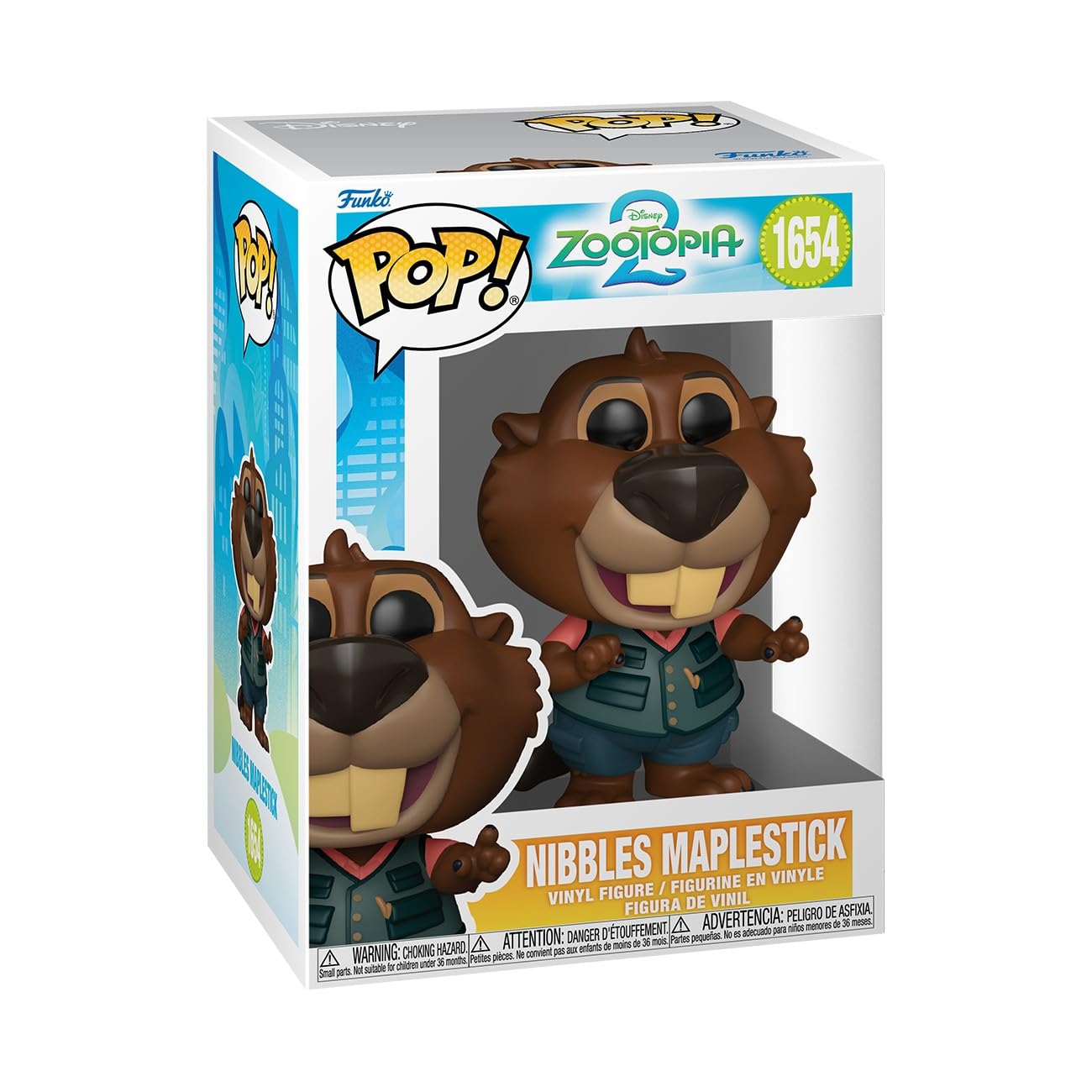 Figurine Funko Pop! Zootopie 2 Nibbles Maplestick Vinyle