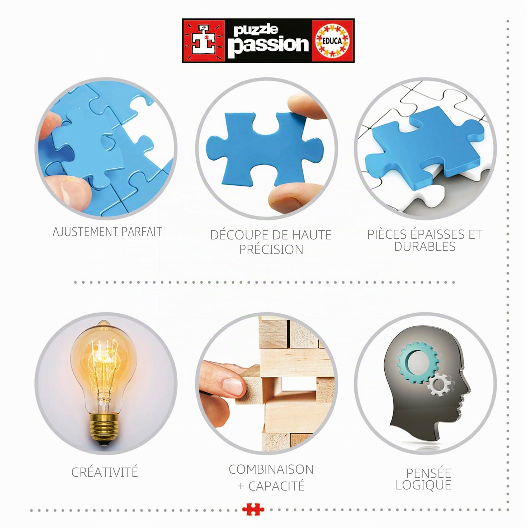 Puzzle Zootopie 4 Puzzles Progressifs 50-150 Pièces - Educa – Image 4