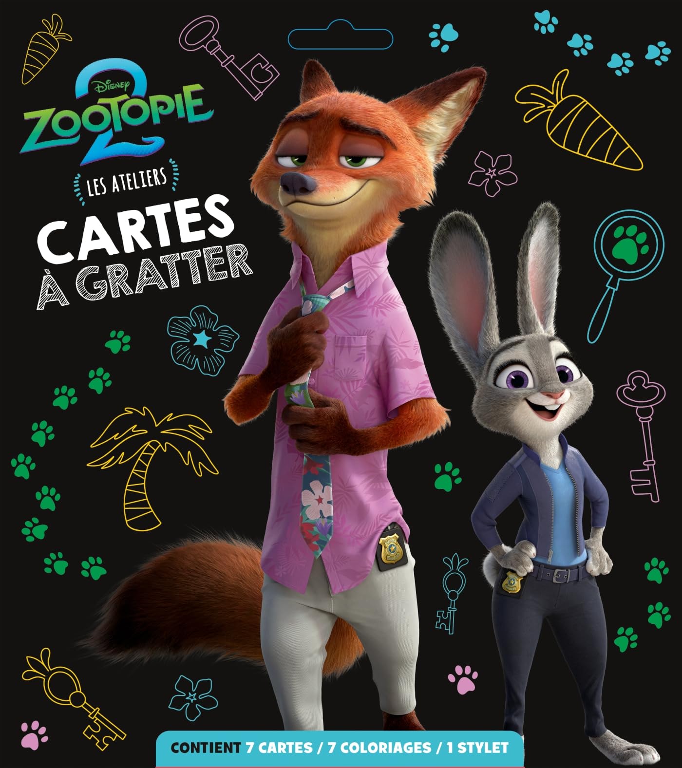 Pochette Cartes à Gratter Zootopie 2 - Les Ateliers Disney – Image 2