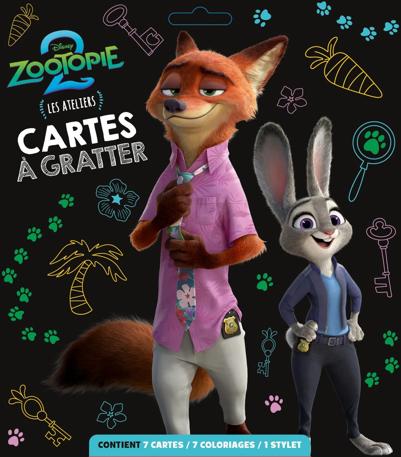 Pochette Cartes à Gratter Zootopie 2 - Les Ateliers Disney – Image 2