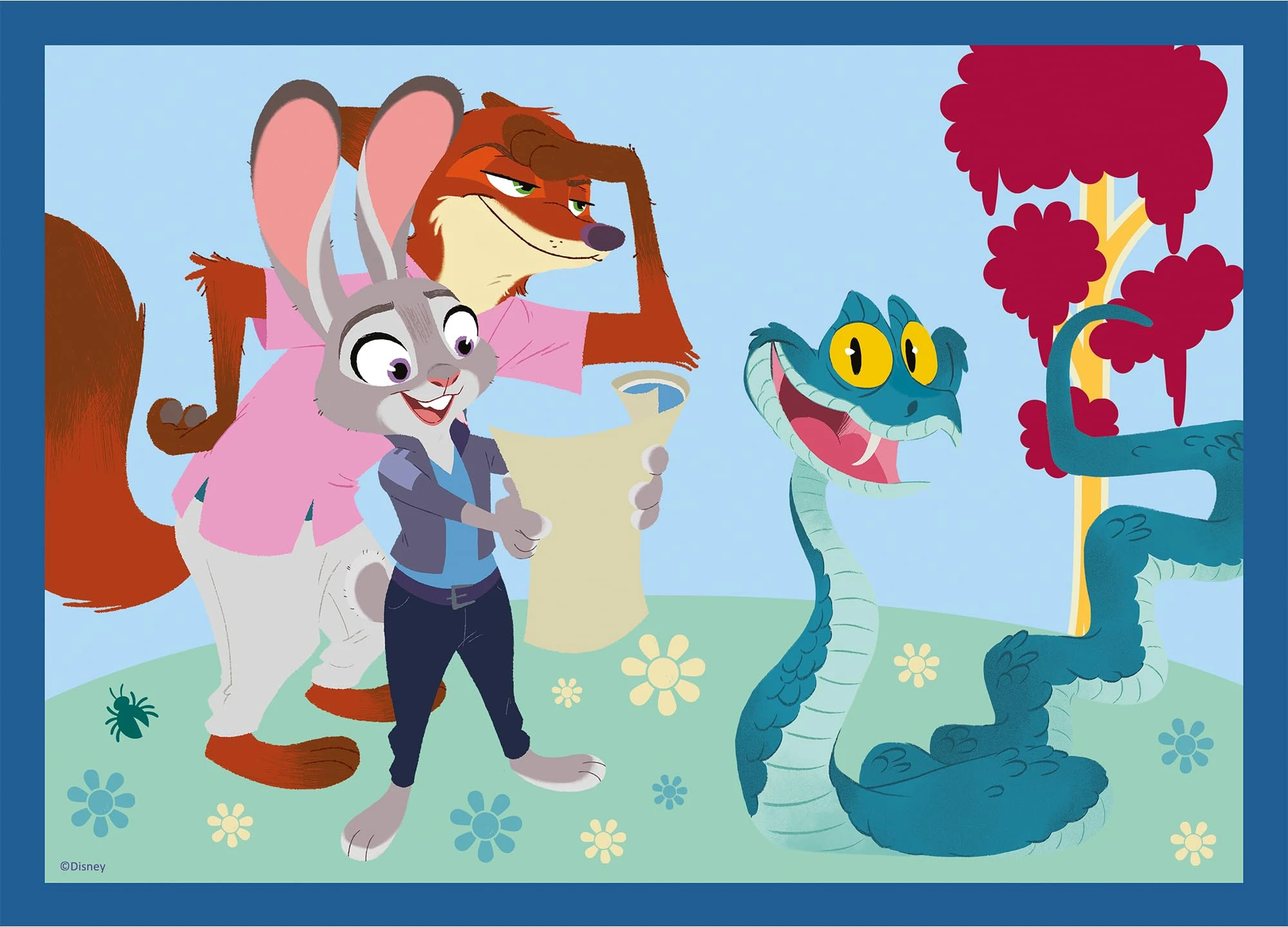 Puzzle 4 en 1 Zootopie Plein d'Aventures - 35 à 70 Pièces – Image 7