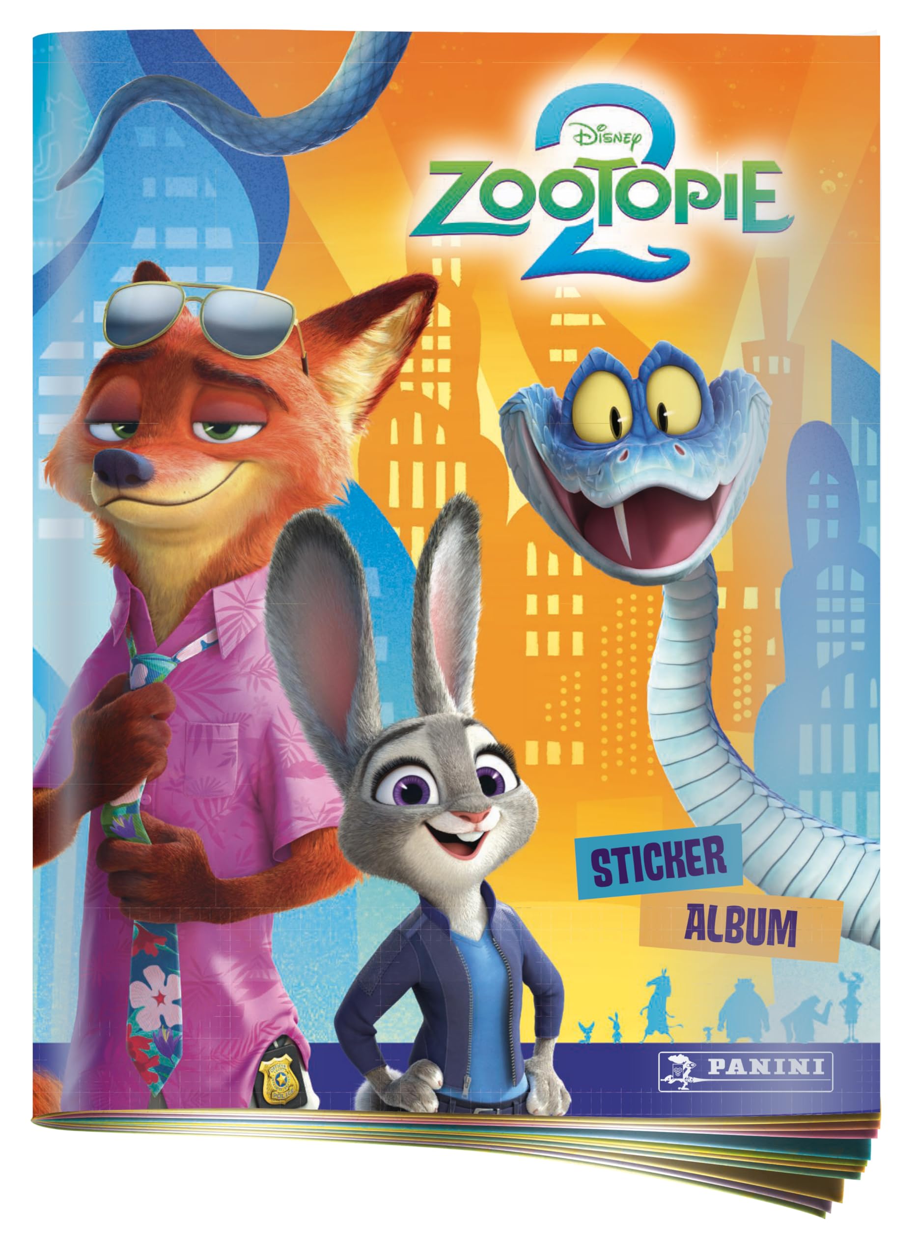 Album Panini Zootopie 2 - Cartes à Collectionner