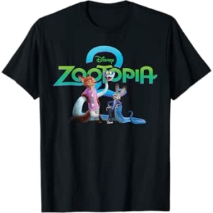 T-shirt Zootopie Nick Wilde Judy Hopps Gary - Poster Art